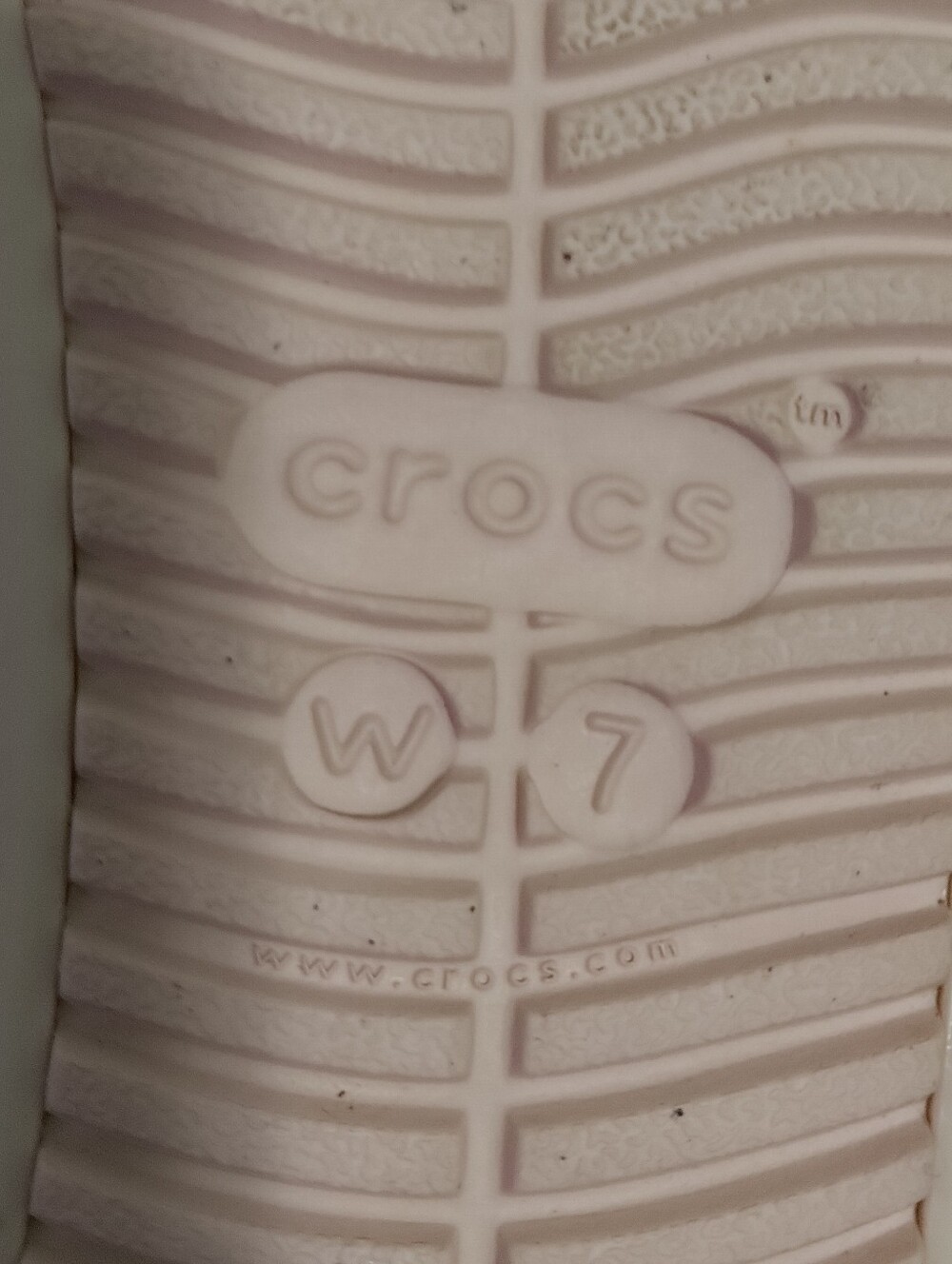 CROCS Women's Ballet Flat in Pale Blush - Picture 8 of 9